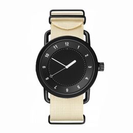 HBP Womens Watch Black Fashion Dial Milky Strap Store Quartz Moving Watches Lady Casual Sports Reloj Montres de Luxe