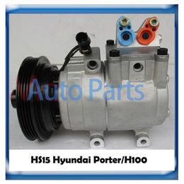 HCC HS15-compressor voor Hyundai Porter II H100 AU Truck 977014F100 97701-4F100 HYK262261n