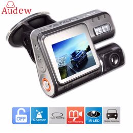 Freeshipping HD 1080P 2.0 inch Auto DVR Video Dash Camera Registrator met IR Night Vision DVR Video Recorder USB G-Sensor 170 graden