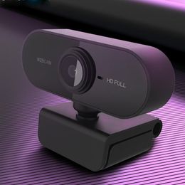 HD 1080p webcam 4k ordinateur USB Travaille pour la cam￩ra Web PC Mini web cam rotatif Cameras Live Broadcast Video webcams streaming2185