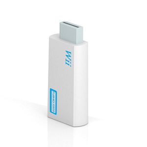 HD 1080P WII naar HDMI-compatibele adapterconverter Wii2HDMI-compatibele converter 3,5 mm audio voor pc HDTV-monitor