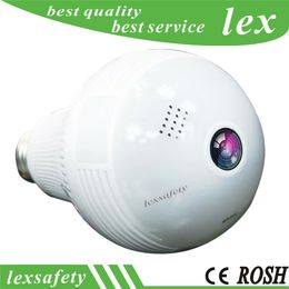 HD 2.0MP 1080p Camera WiFi IP 360 degré H.264 VR VR Panoramique Caméra FishEye CCTV Surveillance Security Camera Monitor