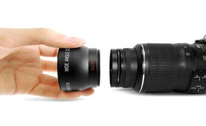 HD 52mm 045X Wijdhoeklens met macro -lens voor Canon Nikon Sony Pentax 52mm DSLR Camera1868955