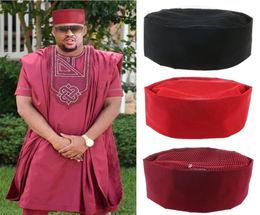 HD 5860cm Sombreros para hombres Capitán de moda africana Ankara Dashiki Hats Vintage Farty Farty Caps Male Clothing Accesorios 2205077546930