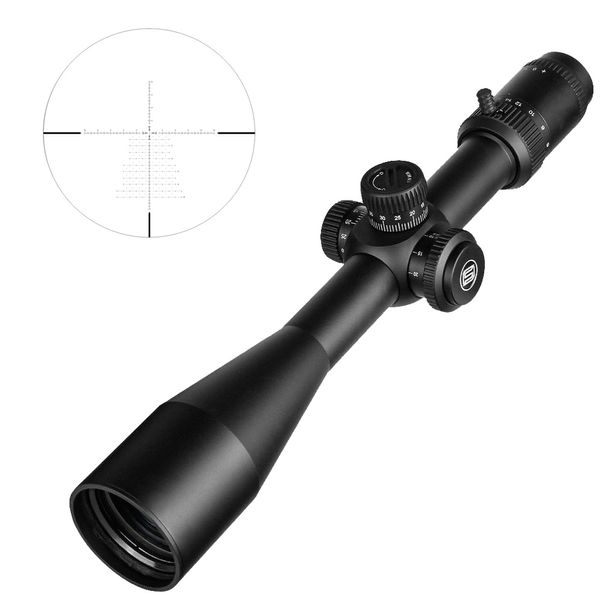 HD 6-24X50 FFP, portée tactique, premier plan Focal, fusils de chasse, verrouillage, réinitialisation, optique, vues de tir Airsoft