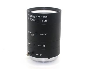 Objectif CS HD 660mm 13quot CCTV IR F16 Zoom manuel Iris manuel pour caméra IP CCTV CCD 8248521