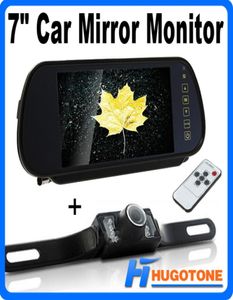 Hd 7 Polegada câmera de visão traseira do carro monitor espelho tft tela lcd com ir nightvision led back up cameras9931991
