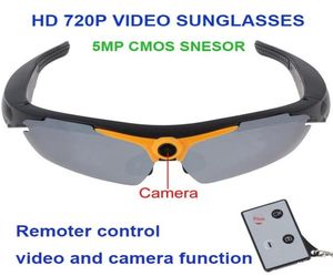 HD 720P 5MP Camera Video Afstandsbediening 170 Graden Kijkhoek Smart Elektronica Glazen Zonnebril Bril7817204