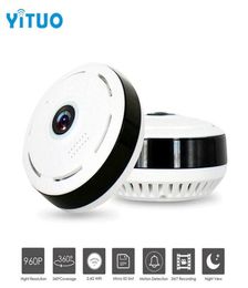 HD 960p WiFi IP Camera Sécurité à domicile Sécurité sans fil 360 degrés Panoramique CCTV CAME VISION NIMBRE VISION EYES VR VR CAM YITUO29429035813