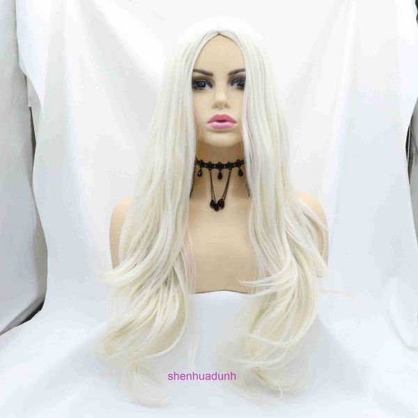 HD Body Wave resaltando Lace Front Human Hair Wigs for Women Newbook Ex Fashion Fashion de encaje NUEVA peluca de peluca de trenza de cabello largo