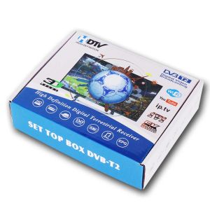 HD Digital Decoder DVB T2 TV TUner Prise en charge H.264 1080p Receiver terrestre Support WiFi DVB-C TV TUner DVB-T2 Set Top Box