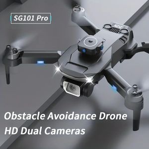 Drone con cámara dual HD, evitación de obstáculos, posicionamiento de flujo óptico, modo sin cabeza, despegue/aterrizaje con una tecla, transmisión de imágenes 5G, fotografía de gestos, vuelo con waypoint
