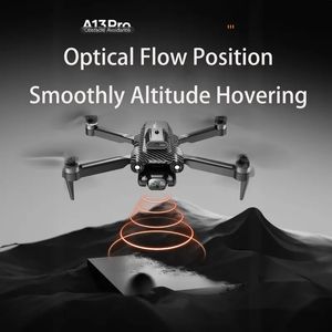 Drone HD à double caméra avec évitement d'obstacles, positionnement du flux optique, mode sans tête, combat de trajectoire, transmission d'images en temps réel, temps de vol de 20 minutes