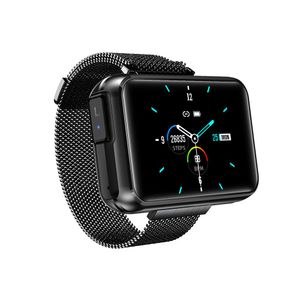 Hd volledig touchscreen slimme armband TWS Bluetooth-headset 2-in-1 oproepsport smartwatch T91