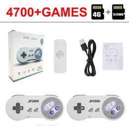 HD Output TV SF900 16Bit Classic Retro Video Games 1500 4700 Console Dual 2.4G Wireless Game Gamepads Controllers voor SEGA Stick Gaming Vs M5 M8 M9 M10