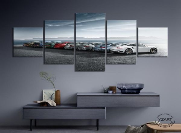 Peinture de voiture de sport imprimée HD sur toile, décoration de salle, affiche de voiture de luxe imprimée, photo sur toile, peinture artistique murale sans cadre 2103104515183