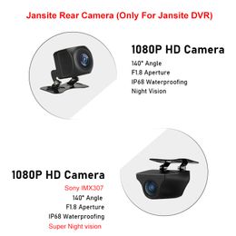 Cámara trasera HD Cámara de visión nocturna solo para jansite Car DVR Wide Rearview Stream Media Dash Cam