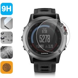 Película protectora de vidrio templado HD para Garmin Fenix 5 5S 6 6S 6X 7 7S 7X / Forerunner245 945 735 Película anti-scratch de vista