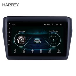 HD Touchscreen Bluetooth voiture DVD Radio Player 9 "Android pour Suzuki Swift 2017-2019 avec GPS FM Auto Stéréo Wifi AUX DVR TPMS OBD2 SWC