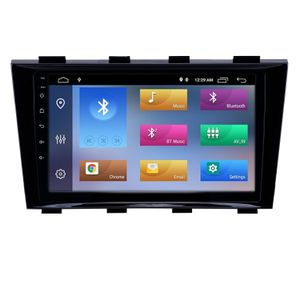 Pantalla táctil HD DVD para automóvil Reproductor de 9 pulgadas Radio de navegación GPS Android para 2009-2015 Geely Emgrand EC8 con soporte Bluetooth AUX Carplay TPMS