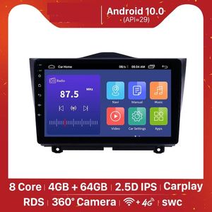 Reproductor de unidad principal de radio GPS con dvd para coche con pantalla táctil HD para Lada Granta 2018-2019, compatible con Carplay DAB + DVR OBD 2din Android 10,0