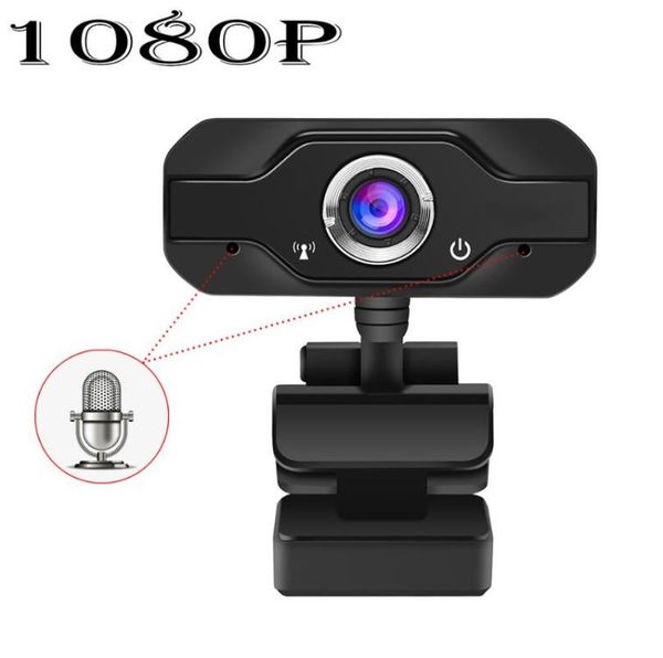 Webcam HD intégrée double micros caméra Web intelligente 1080P caméra de flux USB Pro pour ordinateurs portables de bureau caméra de jeu PC pour OS Windows2027622