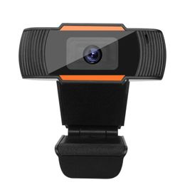 HD Webcam Webcamera 30FPS 1080P 720P 480P PC Camera Ingebouwde geluidsabsorberende Microfoon Video Record voor Computer PC Laptop Detailhandel