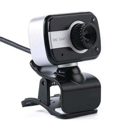 Webcam HD avec micro LED Flash PC de bureau caméra Web caméra Mini ordinateur caméra Web caméra enregistrement vidéo Webcams sans lecteur