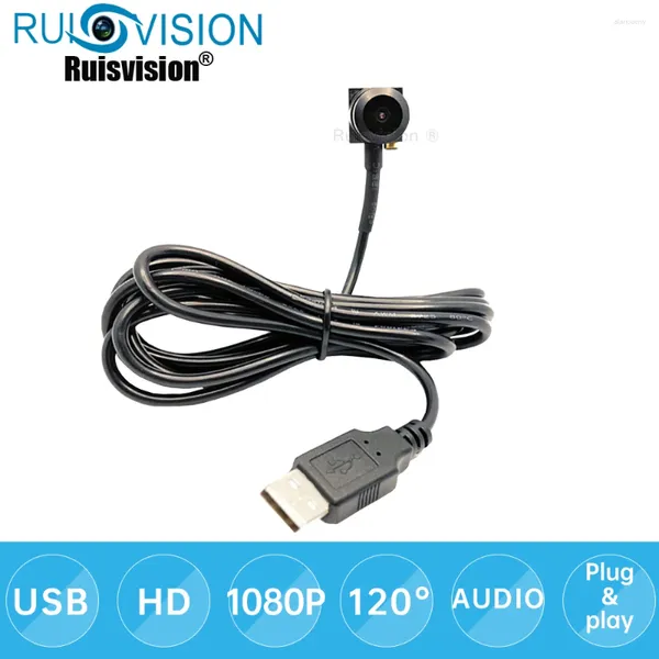 HD1080P/2MP USB 2,0 MINI cámara CCTV gran angular con cámara web para uso Windows ordenador PC portátil