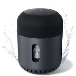 Haut-parleur Bluetooth portable HD360P avec système de disque à 5 puissants, subwoofer, 8 subwoofers, son surround 360, stéréo 90W, temps de lecture 20H, IPX4 étanche