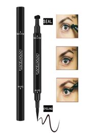 HDAIY Make-up Stempel Eyeliner Potloden Doubleend Langdurige Vloeibare Waterdichte Potlood Beauty Tools goed 9984369859