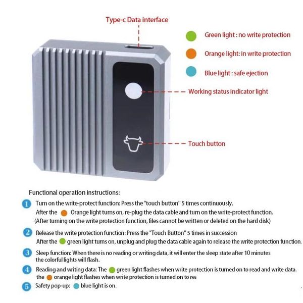 Enclos de HDD Enclosage 10 Gbit