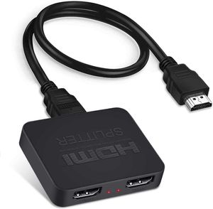 HDMI 2.0 Splitter 1 in 2 Scaler 4KBluetooth Communicatie voor elektronische accessoires