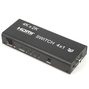 Commutateur HDMI 4x1 4K/60hz HDMI 2.0 commutateur automatique/manuel 1 sortie HDMI 4 HDMI 4 en 1 sortie pour ordinateur portable TV