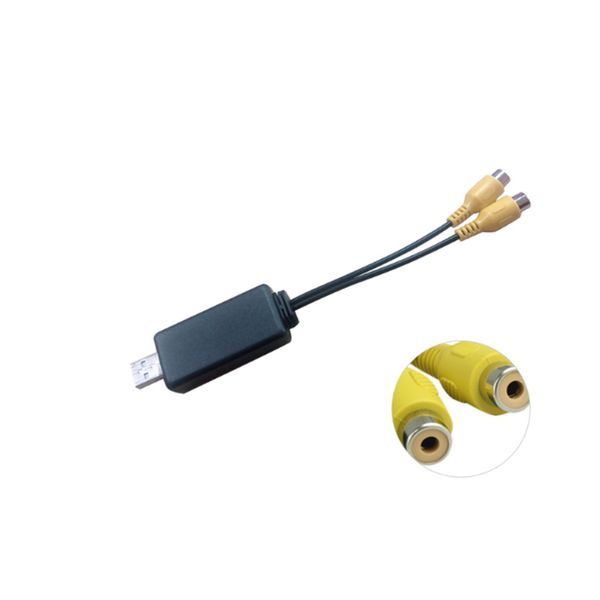 Adaptateur de sortie vidéo HDMI, interface RCA, adapté au lecteur de diffusion multimédia Android, interface USB connectée au moniteur TV