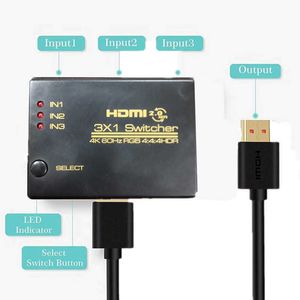 Commutateur HDMI2.0 3 entrées 1 sortie 4K 60HZ 3 1 HDCP2.2