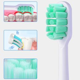 Tête 6 pièces/ensemble têtes de brosse à dents de remplacement pour Xiaomi Soocas X3/X3U Mijia T300 pour têtes de brosse à dents électrique