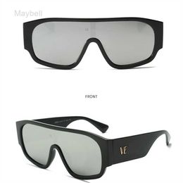 Head Beauty Designer Lunettes de soleil pour femmes Lettres Sun Glass Mens Anti Glare Hip Hop Sunglass Lunettes de plage Full Frame Onepiece 10A verre es