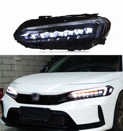 Hoofdlamp voor Honda Civic X G11 LED-dagrijverlichting Richtingaanwijzer Grootlicht Autolens