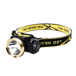 Hoofdlampen 18650 Koplamp Super Voor Batterij Lantaarn Heldere Zaklamp Mini Vissen Oplaadbare Lichtsensor Camping Zaklamp Buiten HKD230922