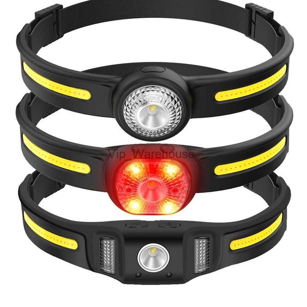 Head lamps BORUiT série GT phare puissant phare LED à Induction avec batterie matériau en Silicone torche frontale USB-C lumières rechargeables HKD230922