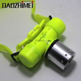 Lámparas de cabeza impermeables bajo el agua 3800 lúmenes XM-L XML Faro de natación Buceo Faro de buceo Luz de cabeza Lámpara de antorcha + batería / Cargador / caja HKD230922