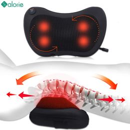 Masseur de tête maison maison cervicale shiatsu massage cou back body corps électrique massage multifonctionnel coussin 240528