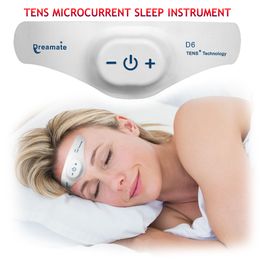 Masseur de tête Électrique Maux de tête Soulagement de la migraine Masseur de tête TENS Microcourant Dispositif d'aide au sommeil Insomnie Instrument de sommeil Soulagement de la pression 230926