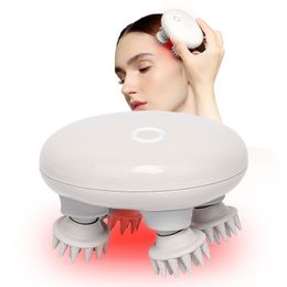 Head Massager Electric Scalp Head Massager Body Relax Shoulder Neck Deep Tissue Massage for Men Women Cat Dog 230608