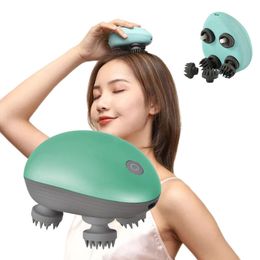 Head Massager Hoofdhuid Haar Elektrische Gezondheidszorg Antistress Relax Body Massagem Deep Saude Tissue Voorkomen Massage 230704