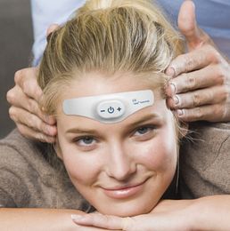 Masseur de tête pâte de sommeil collante pour batterie TENS insomnie Instrument de sommeil aide au sommeil à microcourant