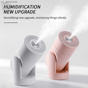 Mini humidificador que sacude la cabeza Luces nocturnas coloridas Coche Hogar Difusor de fragancia de doble uso Aliviar la fatiga para el hogar Oficina Yoga Gimnasio L230523