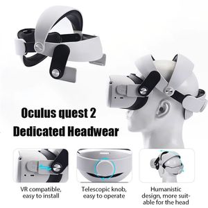 Sangle de tête pour Oculus Quest 2 VR, accessoires, couverture respirante, couvre-chef dédié, sangles alternatives pour 240113
