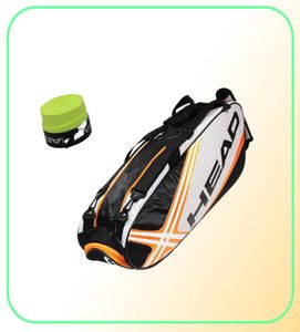 Sac de tennis de tête Racket de tennis pour hommes grand sac de sport extérieur gymnase badminton sac à dos 49 sac de sport à raquette avec poignée étanche 226697539